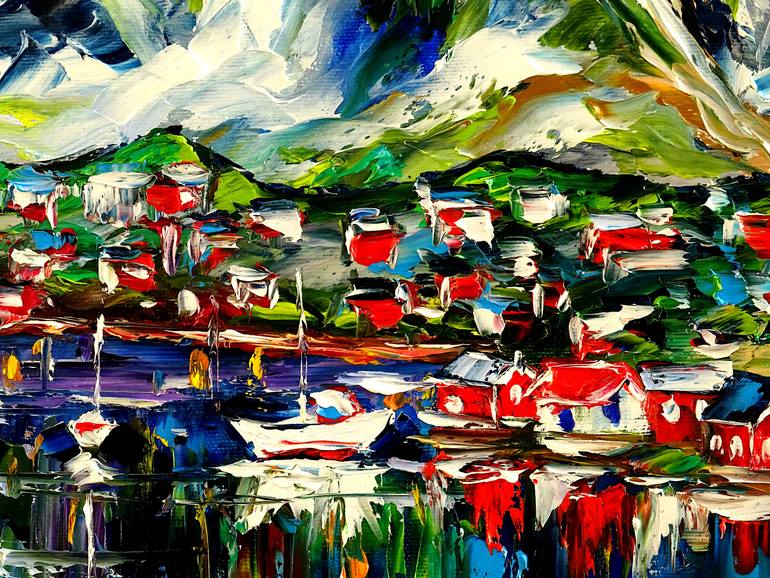 Original Contemporary Landscape Painting by Mirek Kuzniar