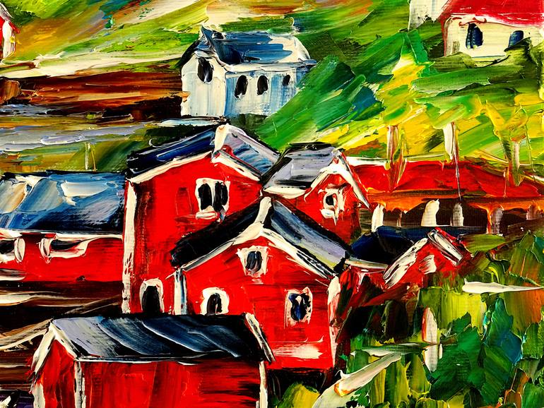 Original Contemporary Landscape Painting by Mirek Kuzniar