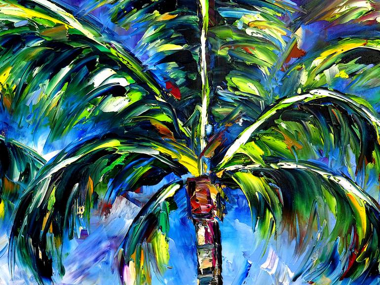 Original Contemporary Beach Painting by Mirek Kuzniar