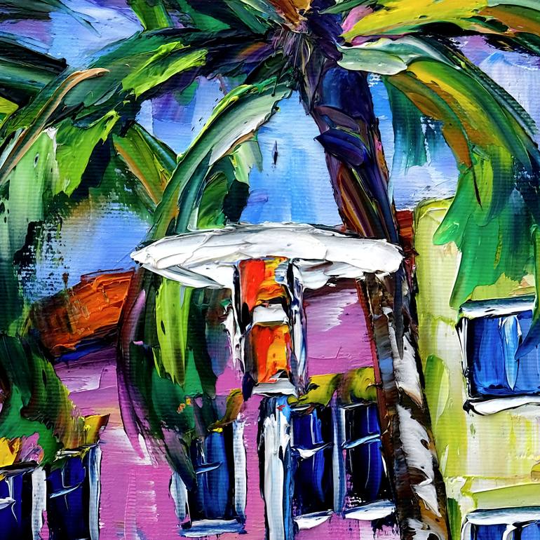Original Contemporary Cities Painting by Mirek Kuzniar