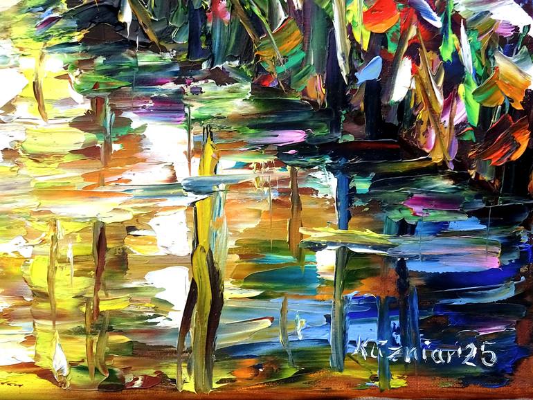 Original Contemporary Nature Painting by Mirek Kuzniar