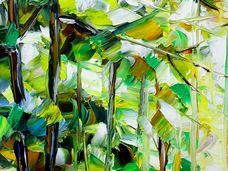 Original Contemporary Nature Painting by Mirek Kuzniar
