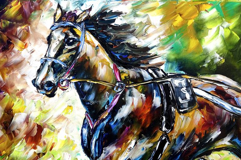 Original Contemporary Sports Painting by Mirek Kuzniar