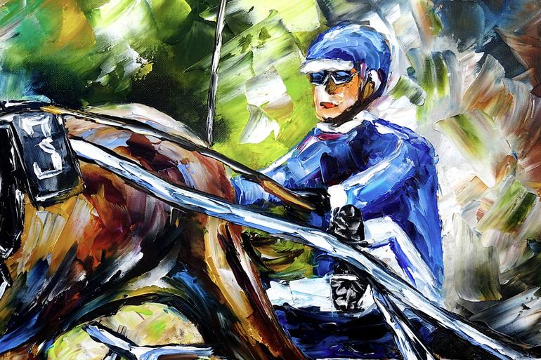 Original Contemporary Sports Painting by Mirek Kuzniar