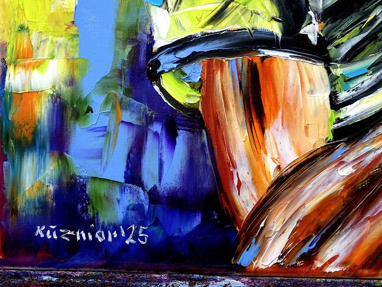 Original Contemporary Sports Painting by Mirek Kuzniar