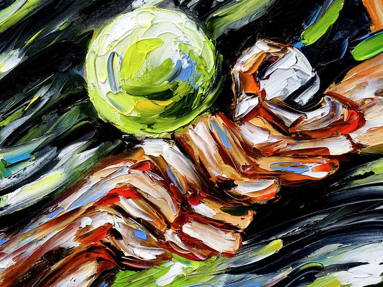 Original Contemporary Sports Painting by Mirek Kuzniar