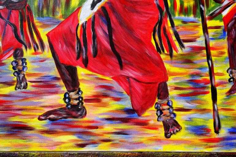 Original Expressionism Travel Painting by Mirek Kuzniar
