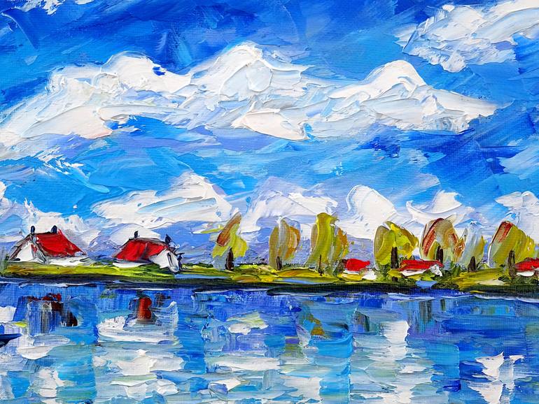 Original Contemporary Landscape Painting by Mirek Kuzniar