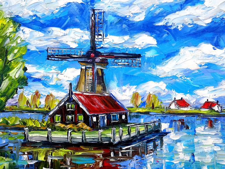 Original Contemporary Landscape Painting by Mirek Kuzniar