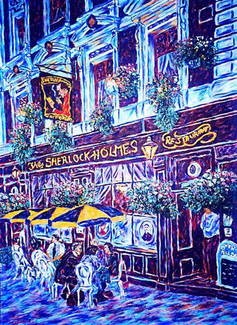 Original Impressionism Places Paintings by Mirek Kuzniar