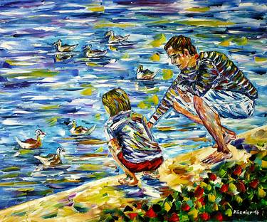 Original Children Paintings by Mirek Kuzniar