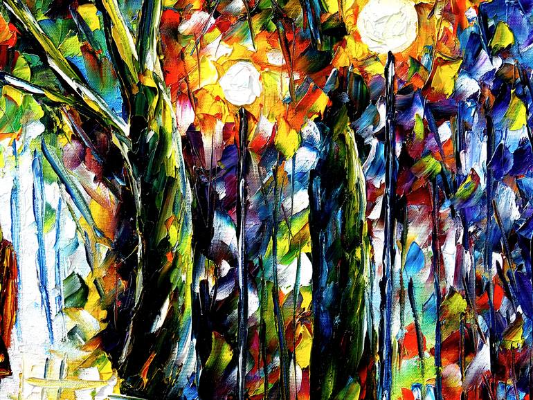 Original Expressionism Family Painting by Mirek Kuzniar