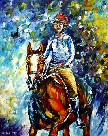 Original Horse Paintings by Mirek Kuzniar