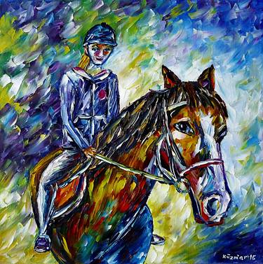 Original Horse Paintings by Mirek Kuzniar