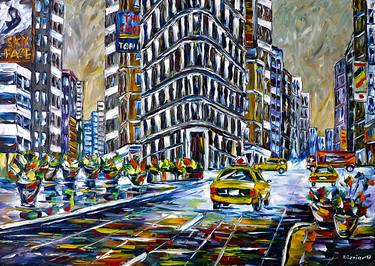 Original Fine Art Cities Paintings by Mirek Kuzniar