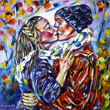 Original Fine Art Love Paintings by Mirek Kuzniar