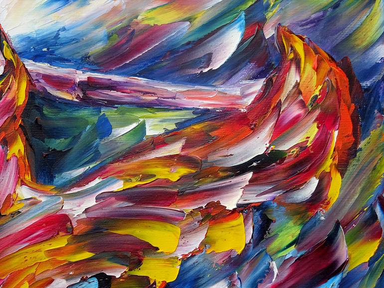 Original Contemporary Music Painting by Mirek Kuzniar