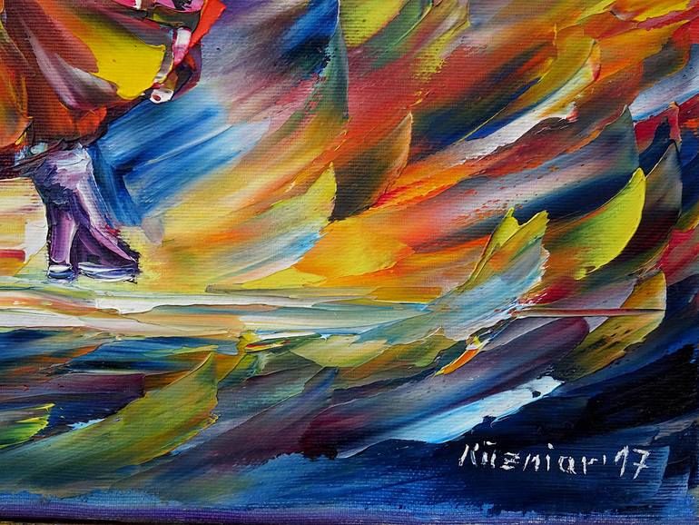 Original Contemporary Music Painting by Mirek Kuzniar