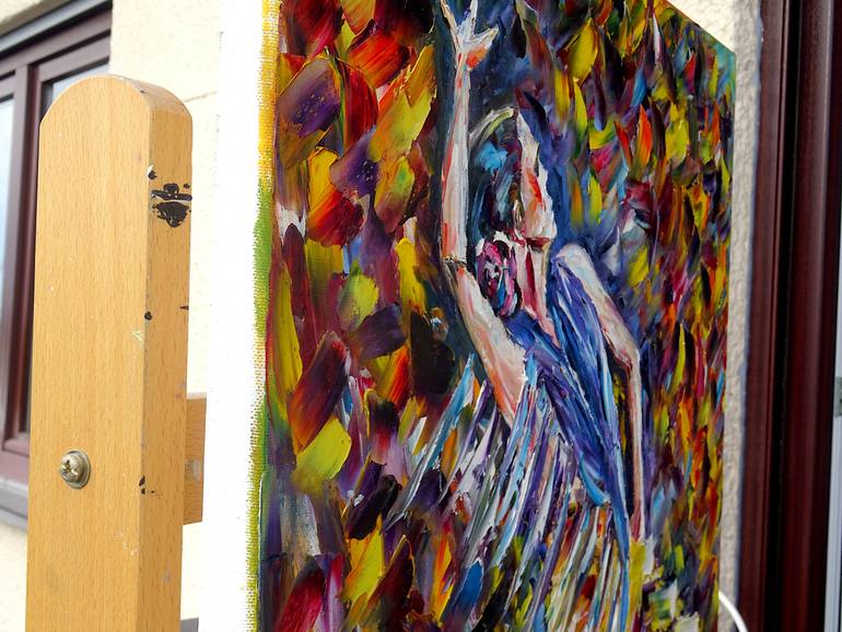 Original Contemporary Music Painting by Mirek Kuzniar