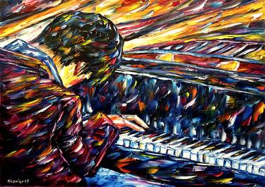 Original Music Paintings by Mirek Kuzniar