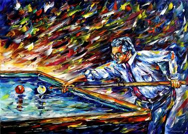 Original Fine Art Sport Paintings by Mirek Kuzniar