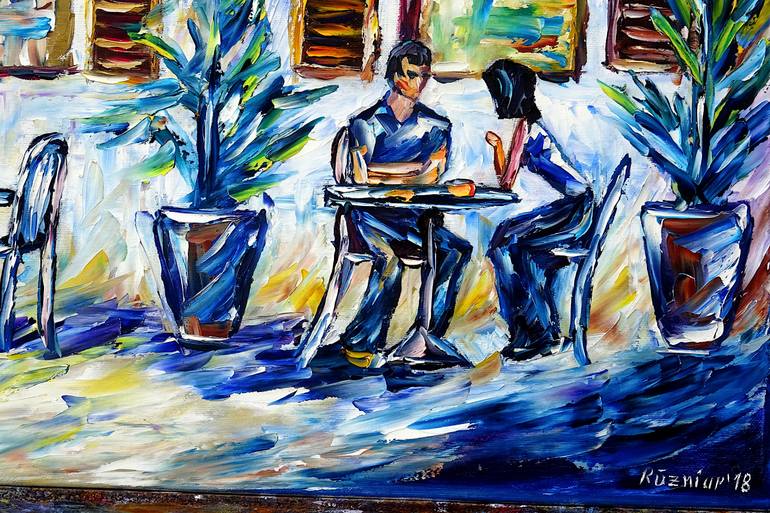 Original Contemporary Food & Drink Painting by Mirek Kuzniar