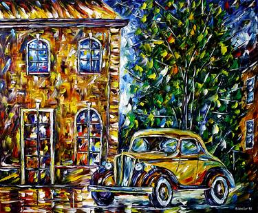 Print of Fine Art Car Paintings by Mirek Kuzniar