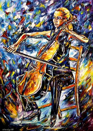 Original Fine Art Music Paintings by Mirek Kuzniar