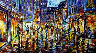 Original Fine Art Cities Paintings by Mirek Kuzniar