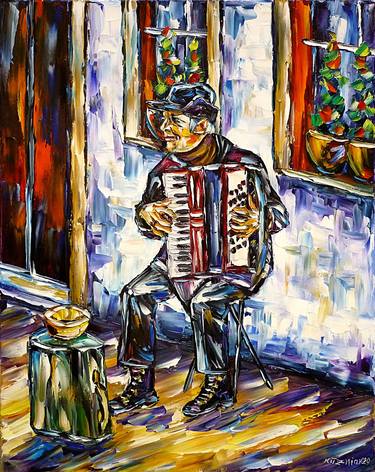 Print of Impressionism Music Paintings by Mirek Kuzniar