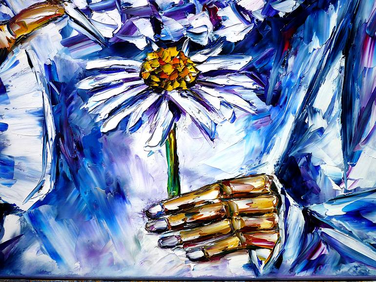 Original Abstract Women Painting by Mirek Kuzniar