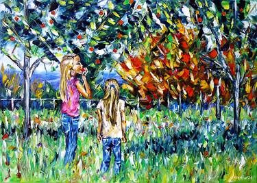 Children Under The Apple Tree thumb