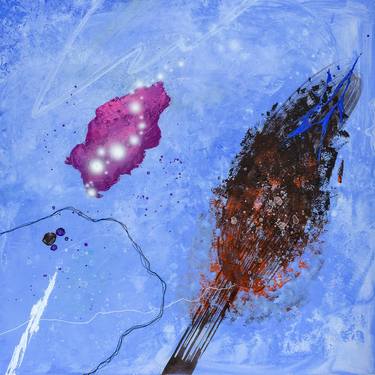 Original Abstract Expressionism Abstract Paintings by Michał Konrad Zalewski