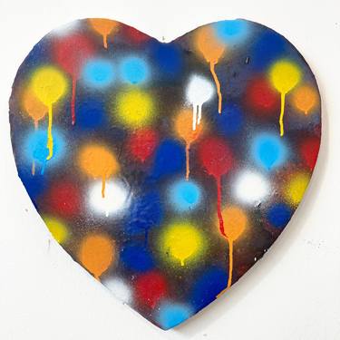Saatchi Art Artist Elliot Minor; Paintings, “'I Heart You'” #art
