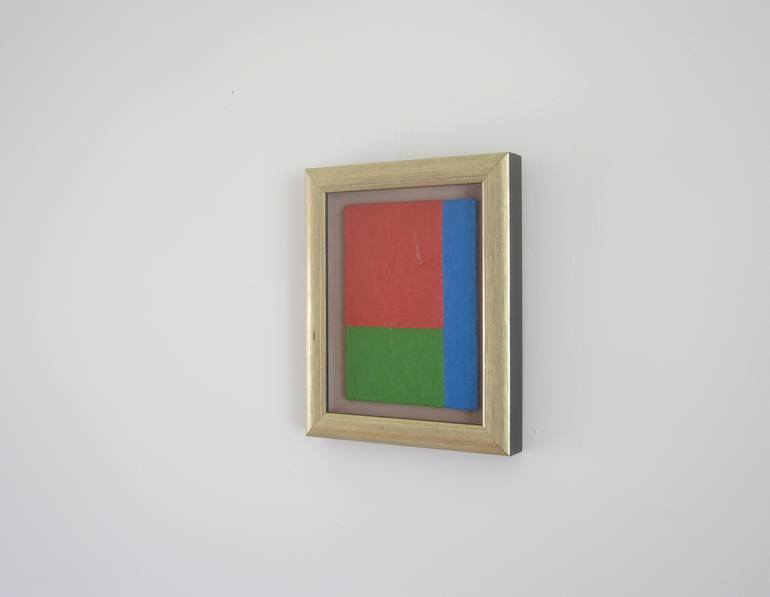 Original Abstract Geometric Painting by Elliot Minor
