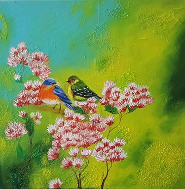 Original Expressionism Nature Paintings by Asha Suresh