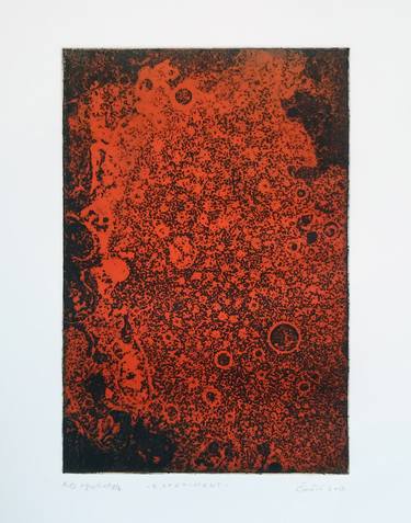 Print of Expressionism Abstract Printmaking by Mario Causic