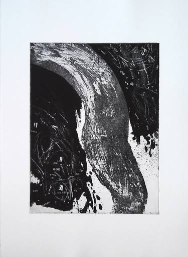 Original Abstract Printmaking by Mario Causic