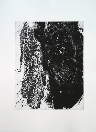 Original Abstract Printmaking by Mario Causic