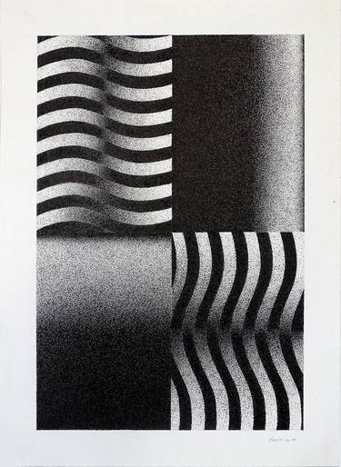 Original Abstract Drawings by Mario Causic