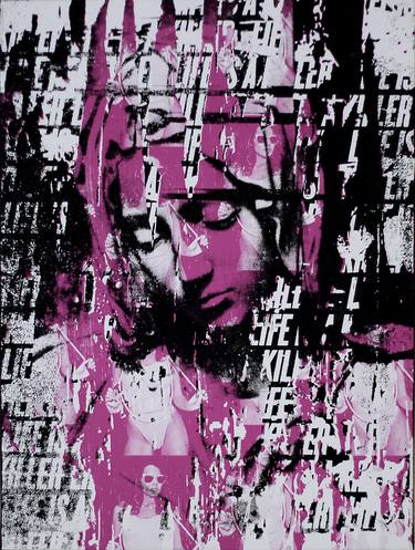 Original Street Art Popular culture Painting by Mr Lee