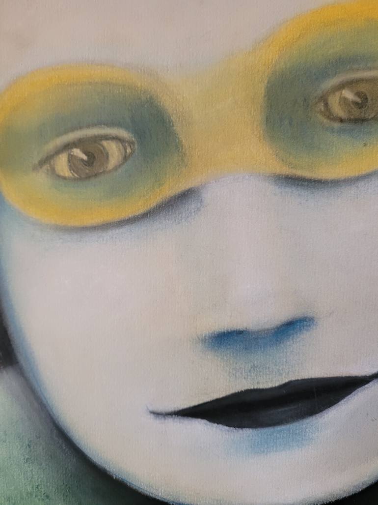 Original Figurative Fantasy Drawing by Ingrid De Ceuleneer