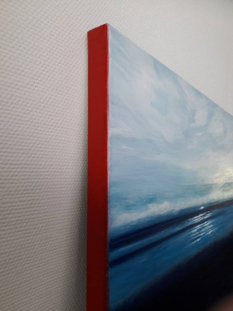 Original Seascape Painting by Ingrid De Ceuleneer