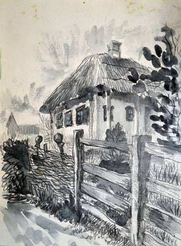 Original Impressionism Landscape Drawings by Andre Keaslov