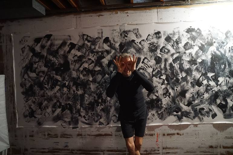 Original Abstract Expressionism Nature Painting by Joe Kotas