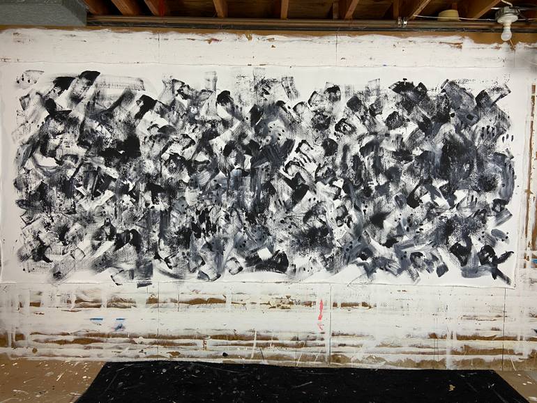 Original Abstract Expressionism Nature Painting by Joe Kotas