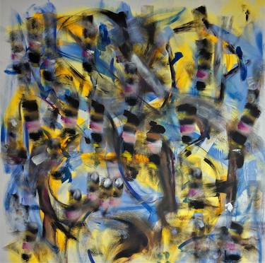 Print of Abstract Expressionism People Paintings by Joe Kotas