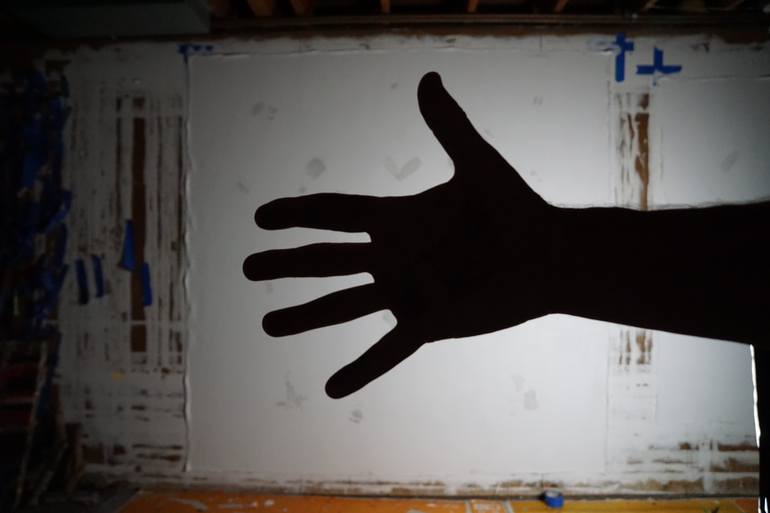 Original Abstract People Painting by Joe Kotas