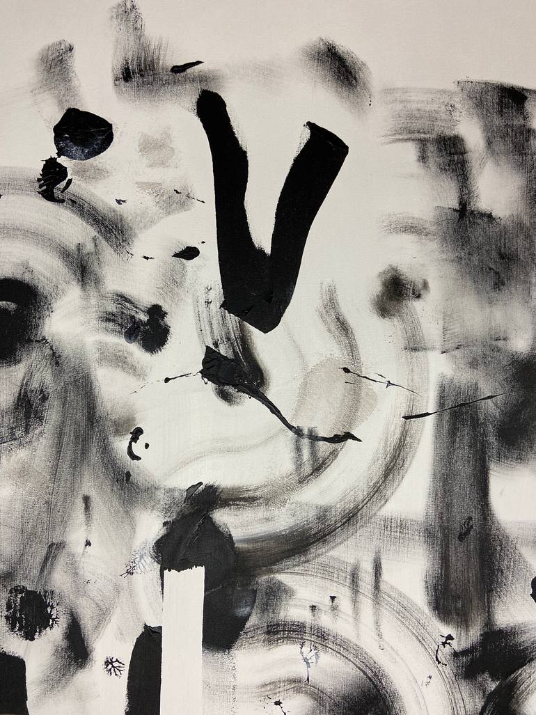 Original Abstract People Painting by Joe Kotas