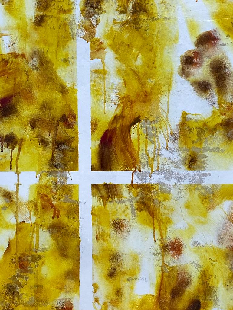 Original Abstract Expressionism Abstract Painting by Joe Kotas